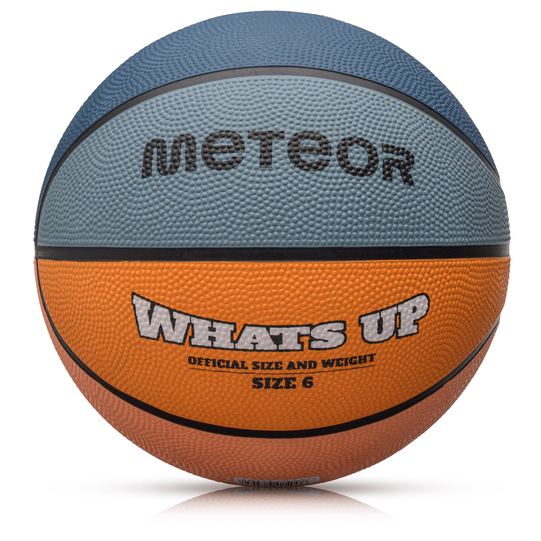 Basketbola bumba Meteor What's up 6 blue/orange
