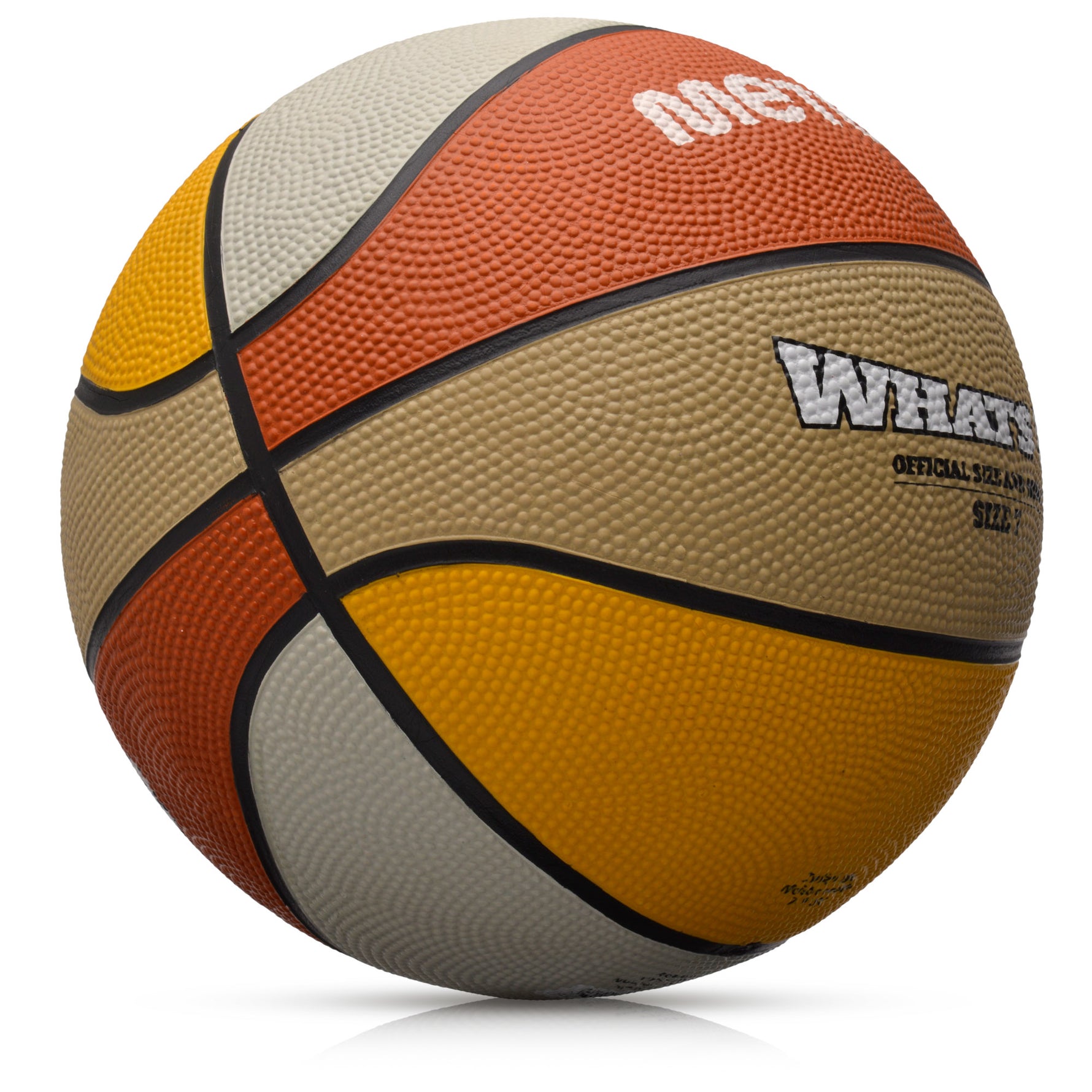 Basketbola bumba Meteor What's up 7 orange/belge