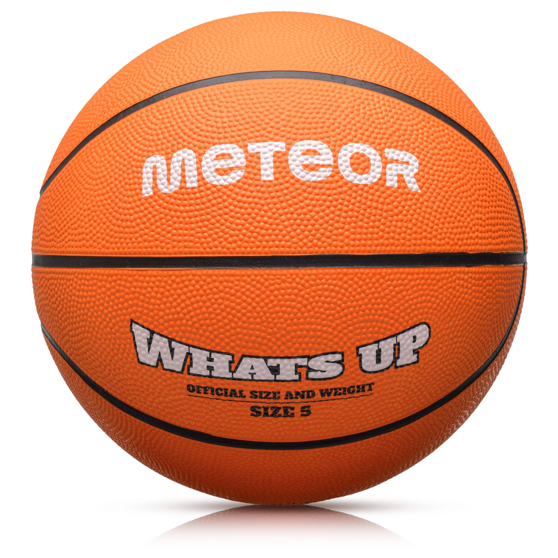 Basketbola bumba Meteor What's up 5 orange