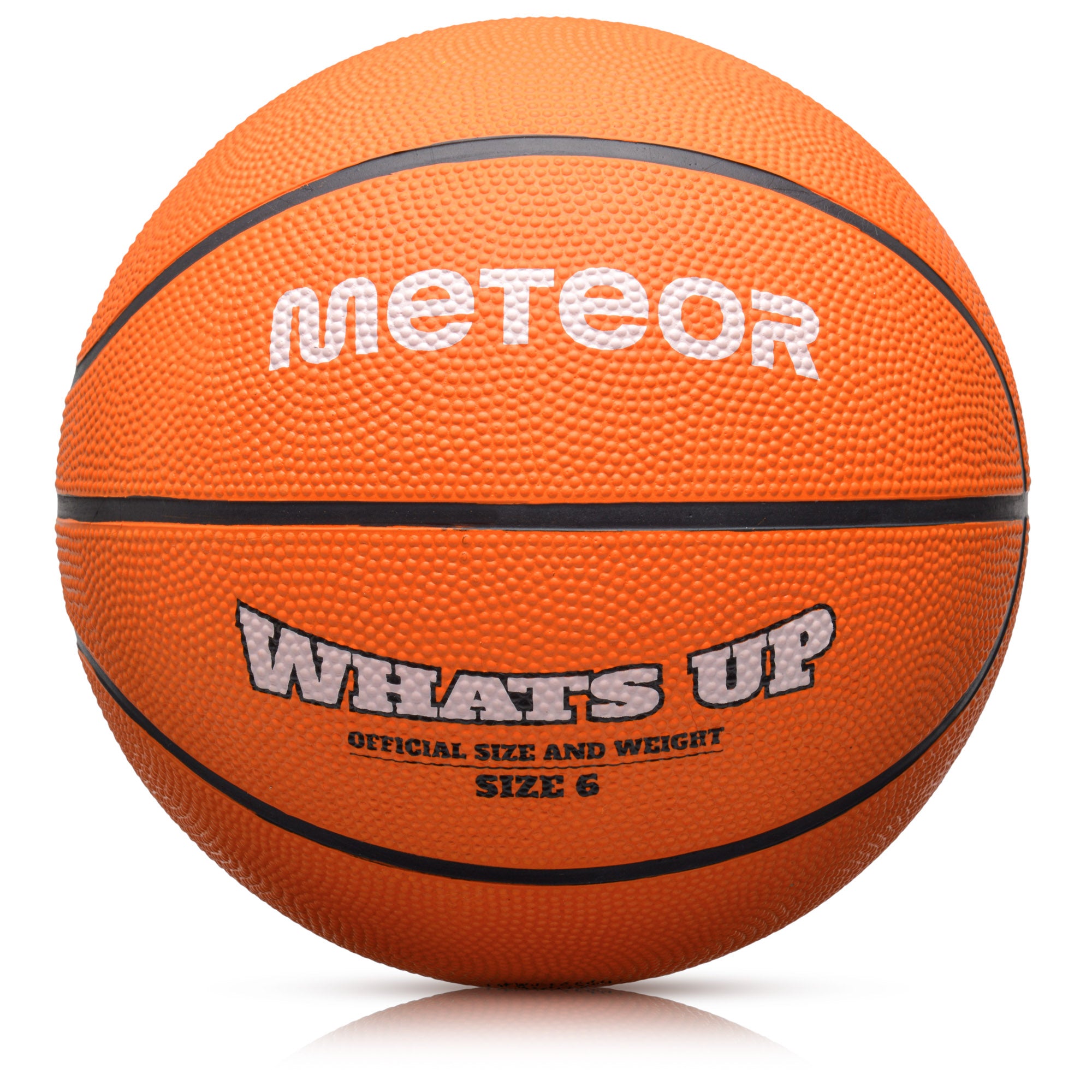 Basketbola bumba Basketball Meteor What's up 6 orange