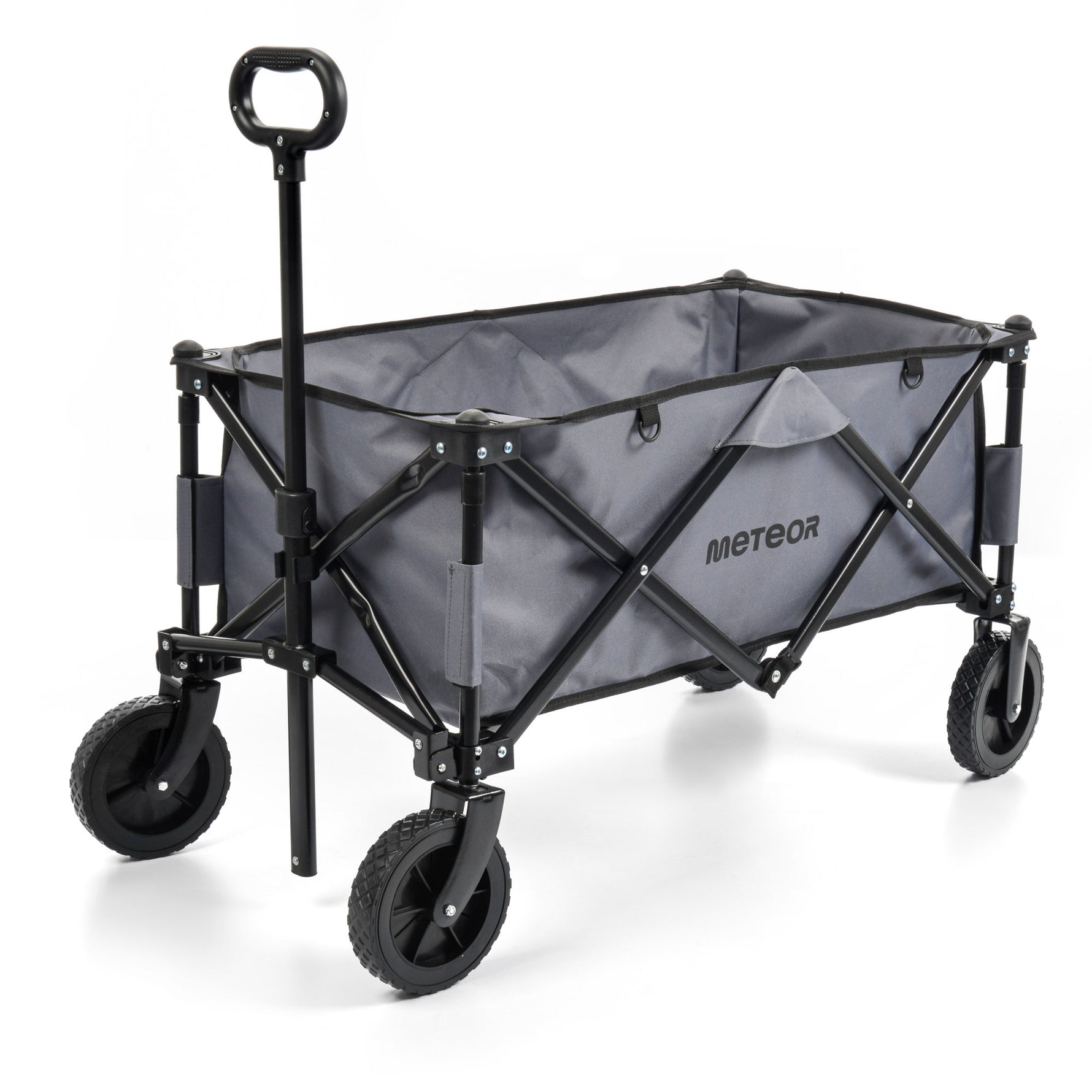 Meteor saliekamie ratiņi X-300 pelēki