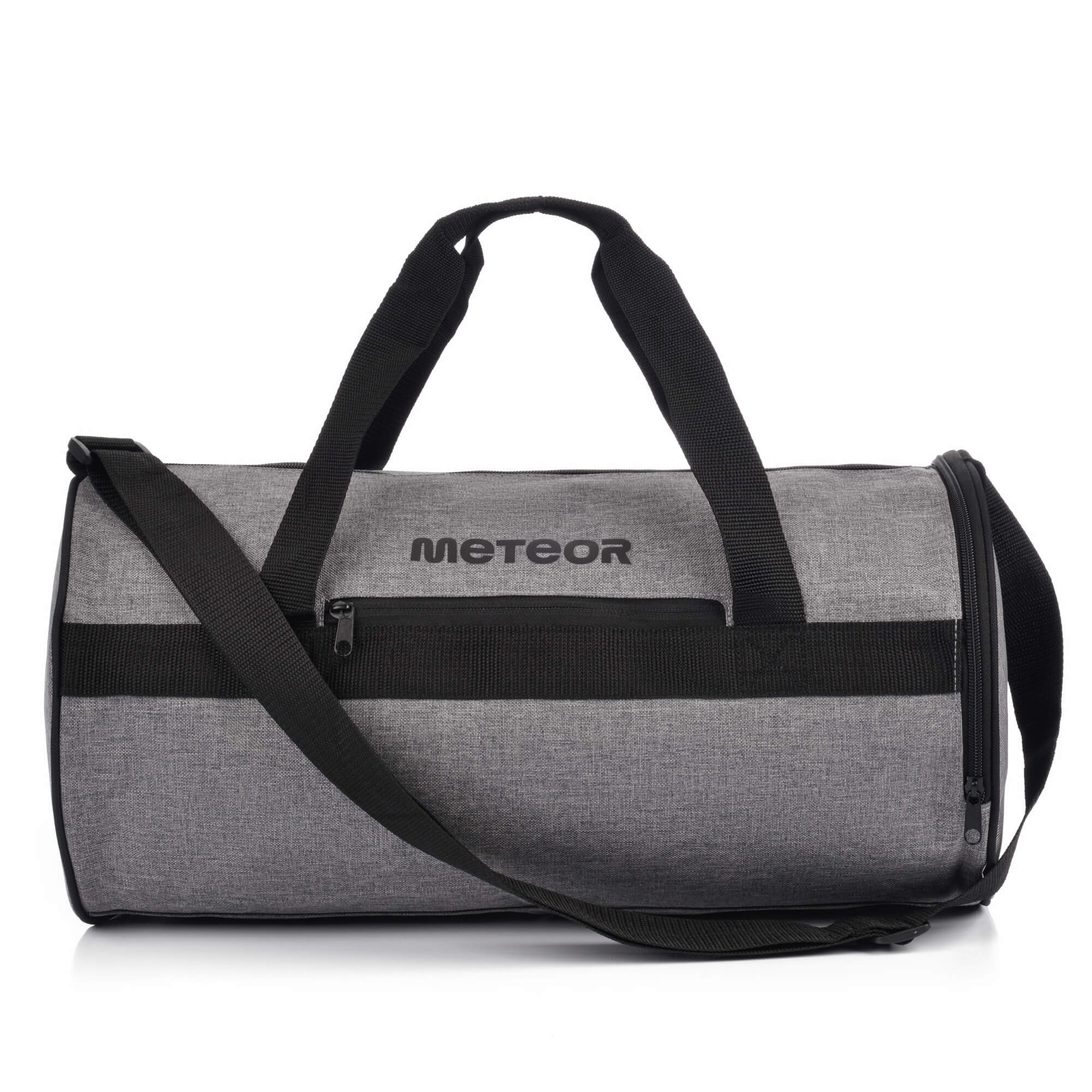 Fitnesa soma Meteor Sirin 25 l pelēka melanža/melna