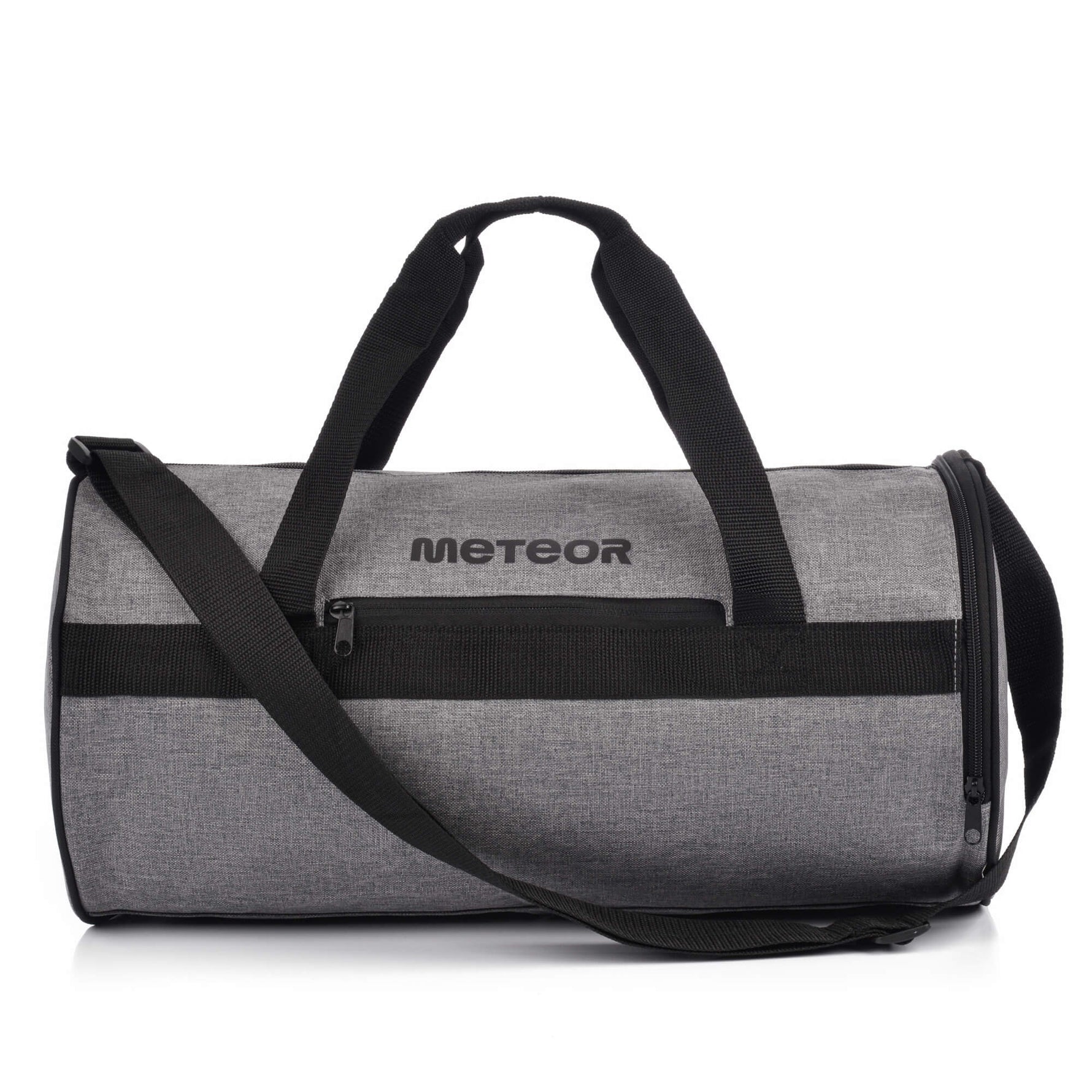 Fitnesa soma Meteor Sirin 25 l pelēka melanža/melna