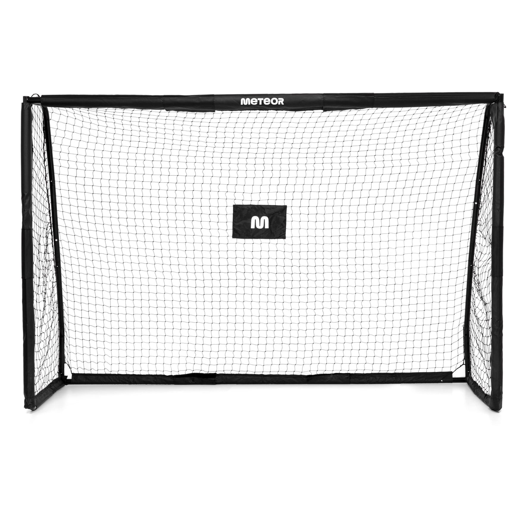 Meteor futbola vārti 240x160x85 cm melni