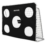 Meteor futbola vārti ar mērķa paklāju 240x170x80 cm