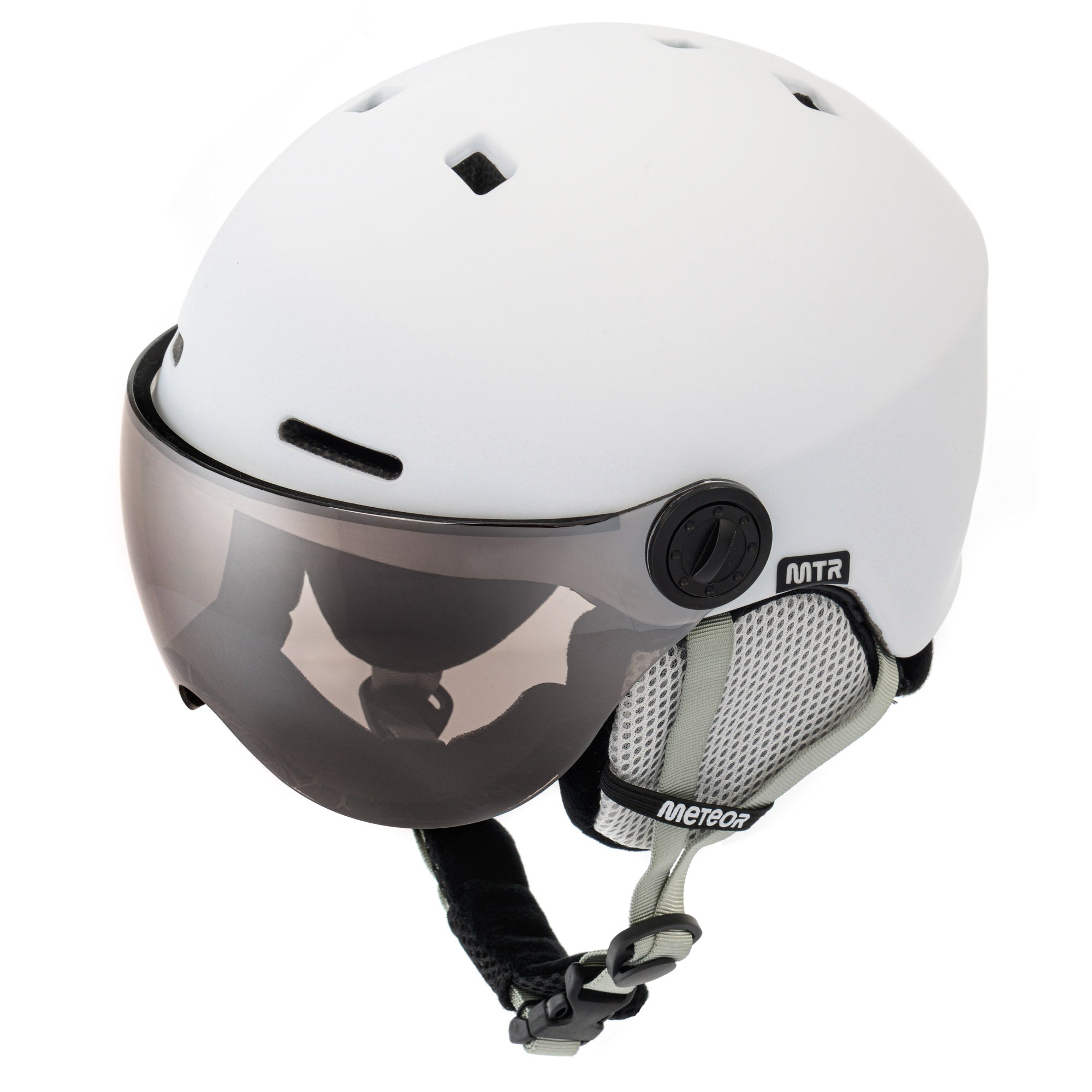 Slēpošanas ķivere Meteor Falven S 53-55 cm gray