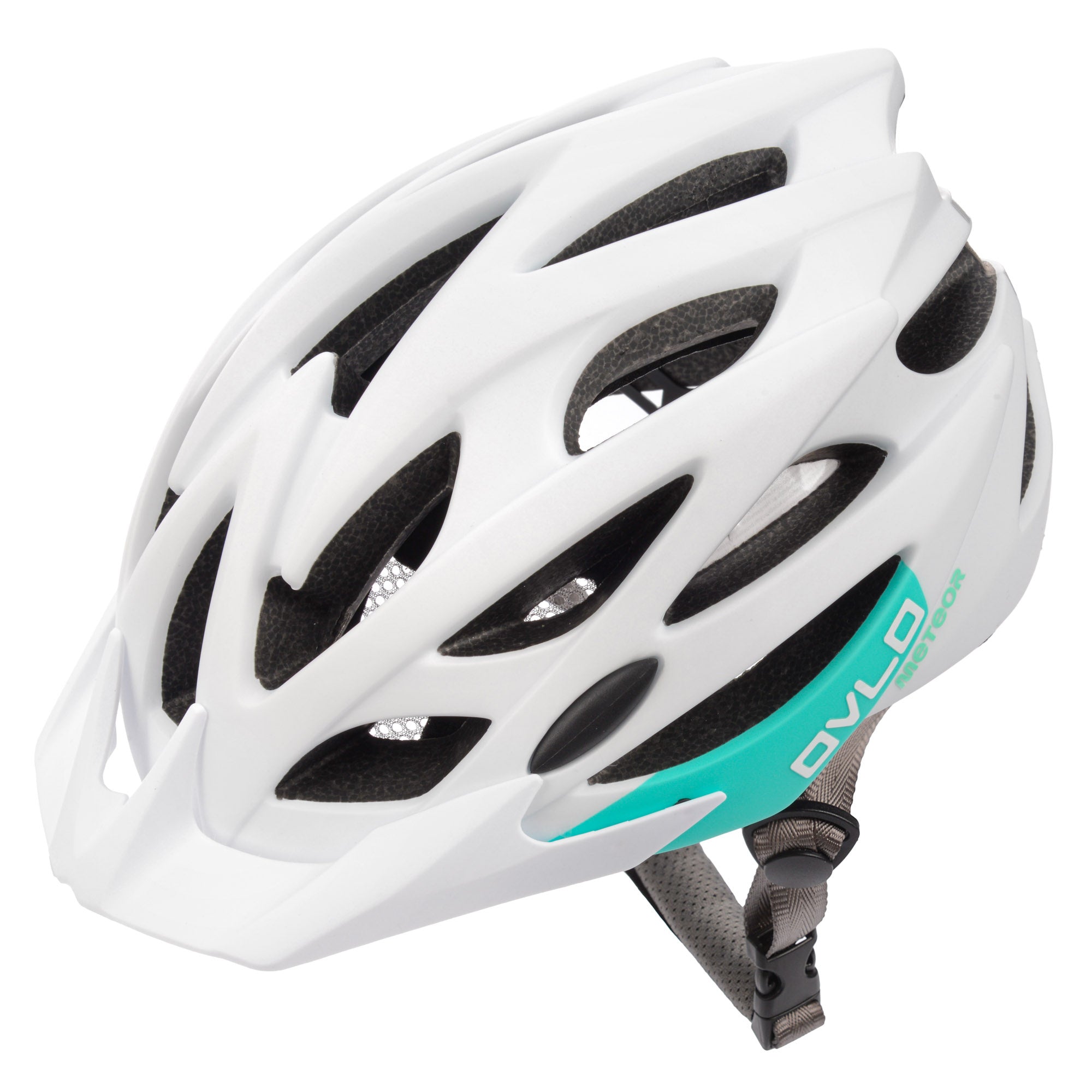 Velosipēda ķivere Meteor Marven L 58-61 cm melna/zaļa