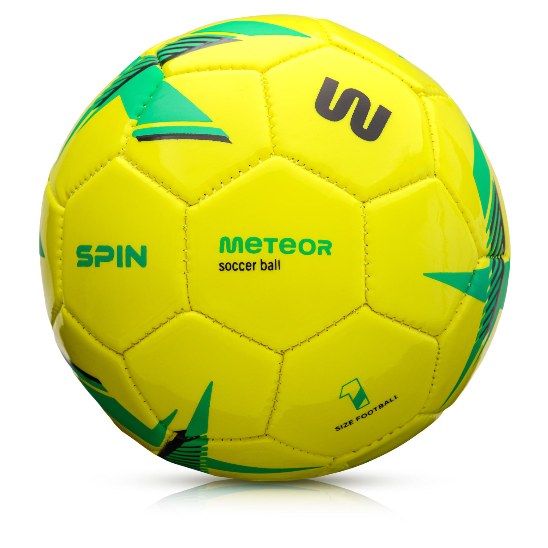 Futbola bumba Meteor Spin Football 1 yellow