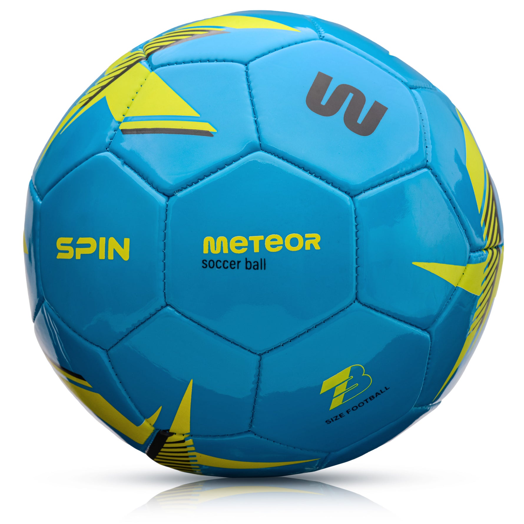 Futbola bumba Meteor Spin Football 3 blue