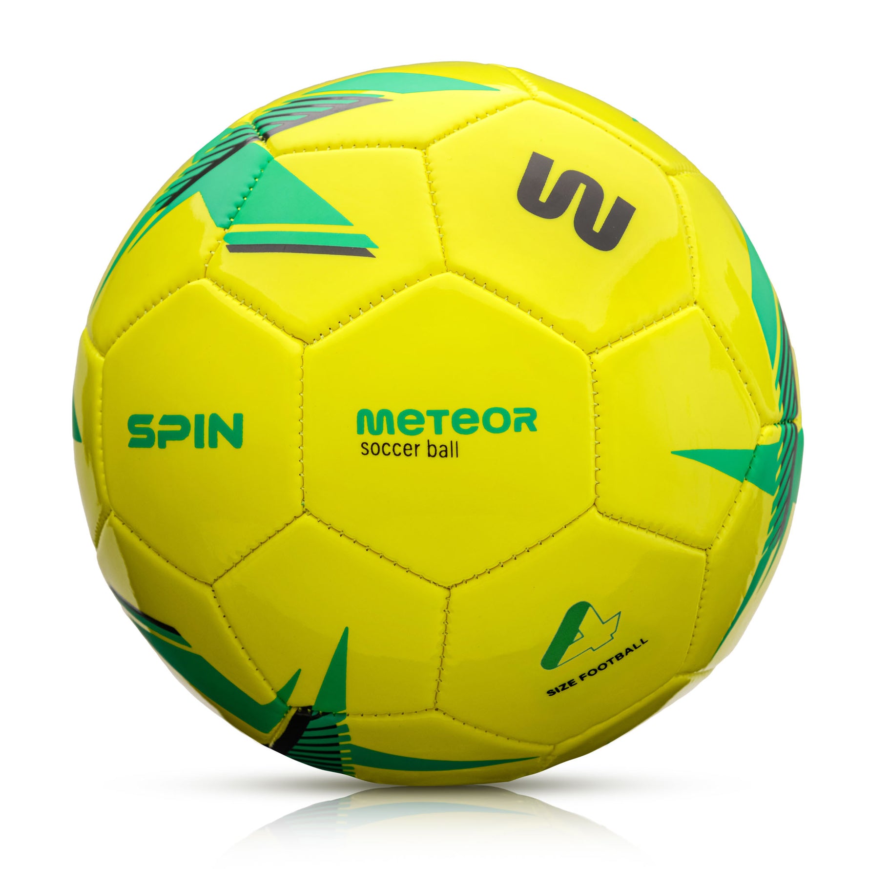 Futbola bumba Meteor Spin Football 4 yellow