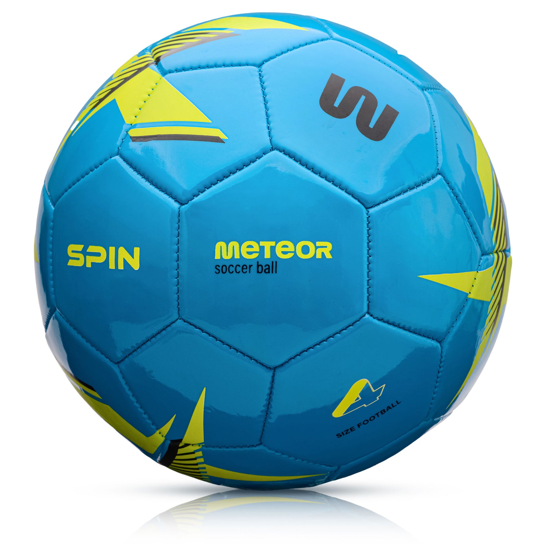 Futbola bumba Meteor Spin Football 4 blue