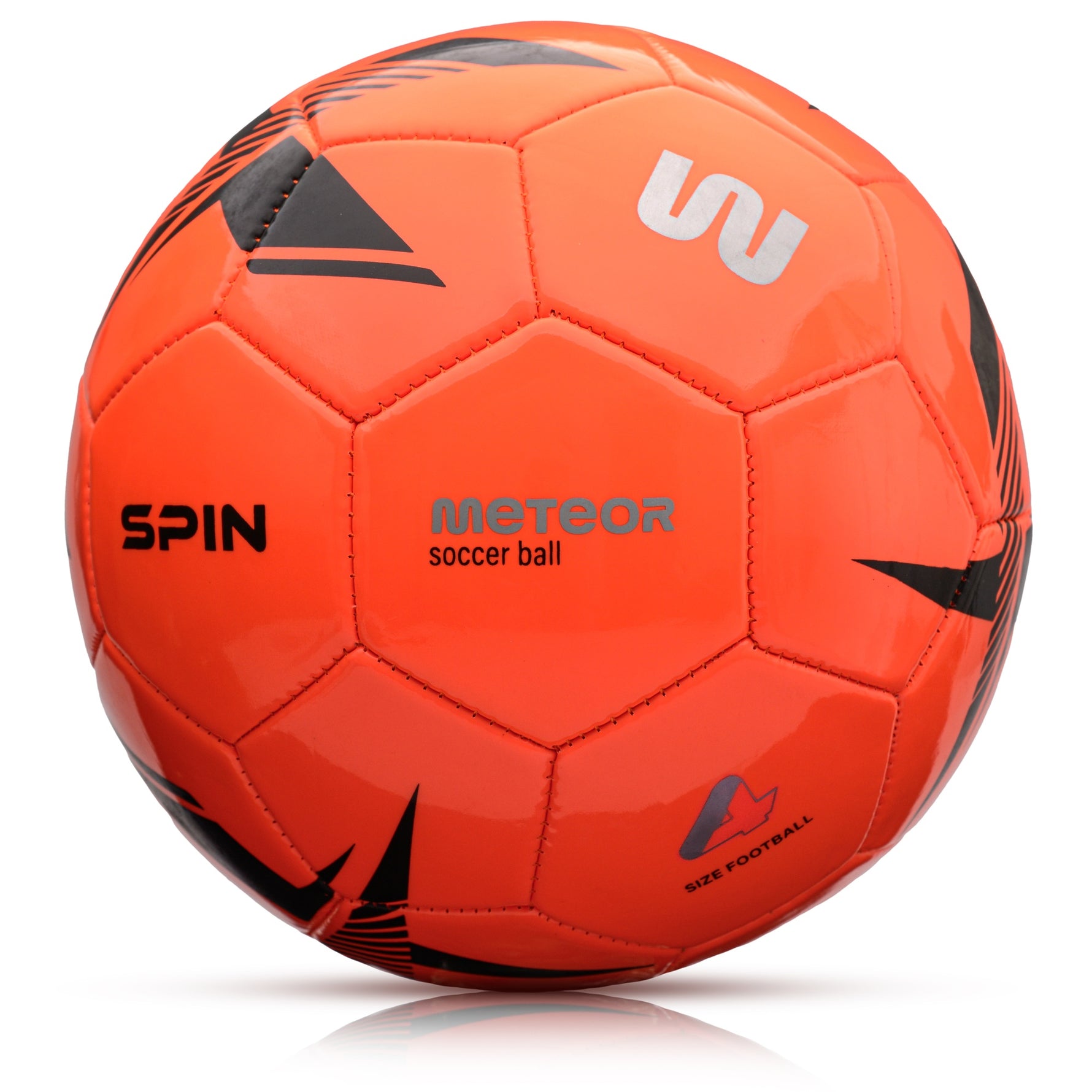 Futbola bumba Meteor Spin Football 4 orange