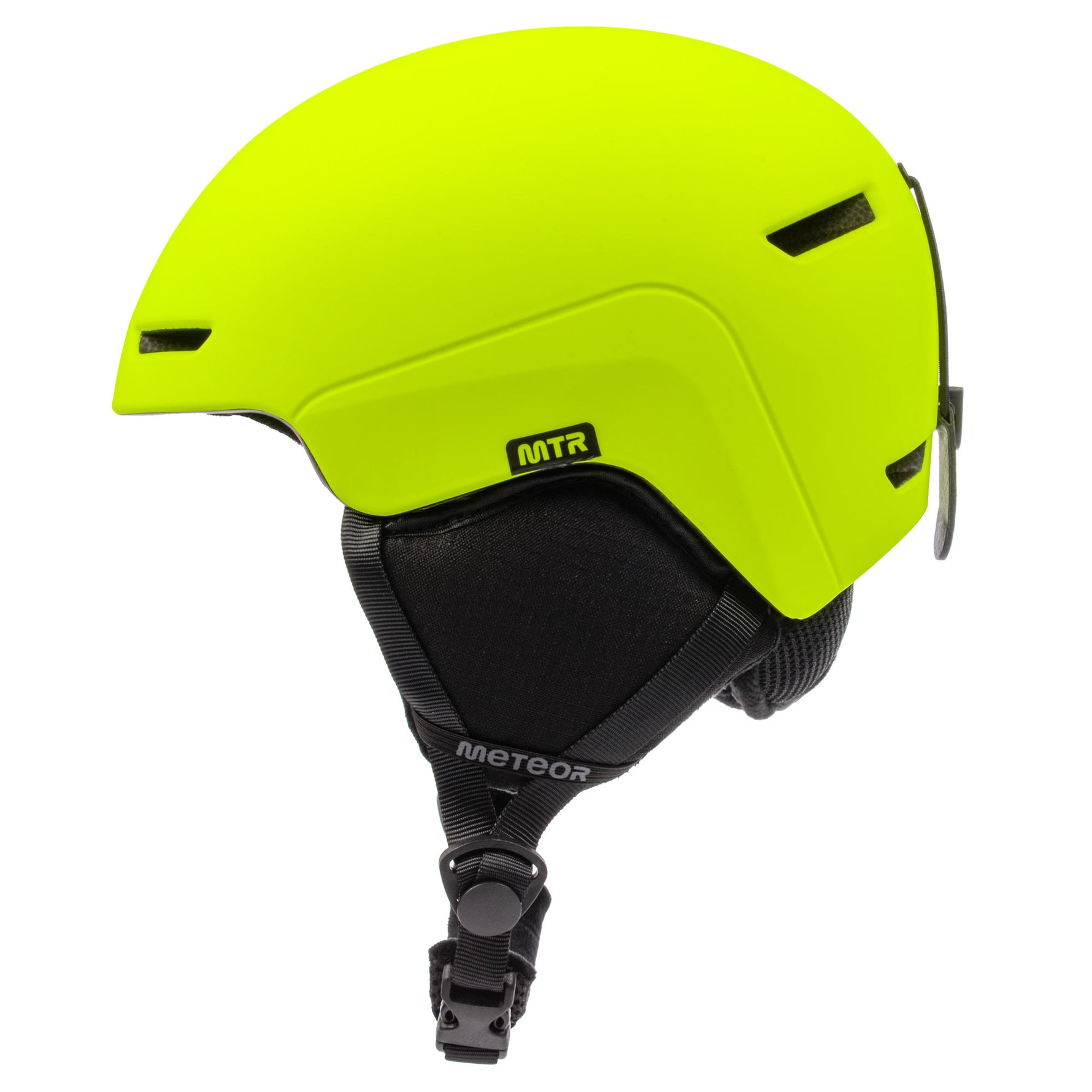 Slēpošanas / Snowborda ķivere Meteor Avalo S 53-55 cm neon yellow