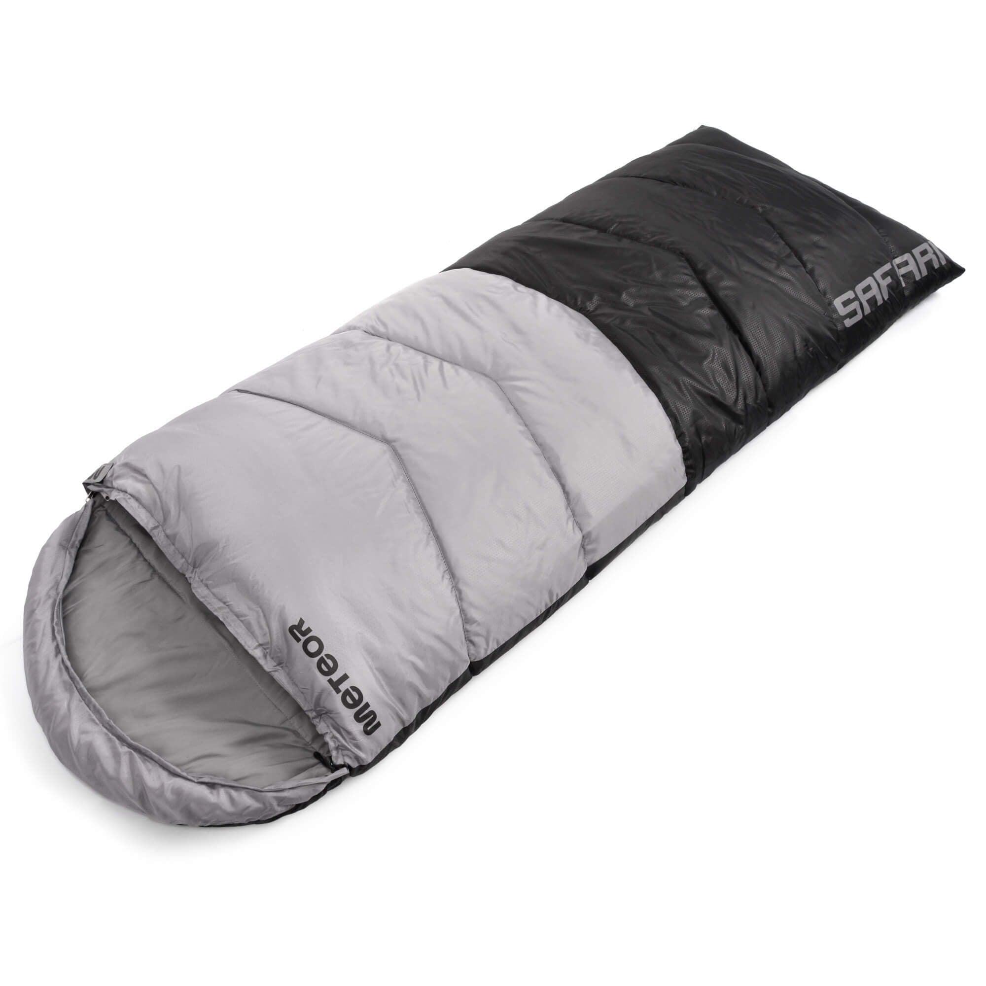 Guļammaiss Meteor Safari L grey/black