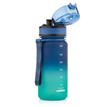 Sporta ūdens pudele Meteor 350 ml zila/tirkīza
