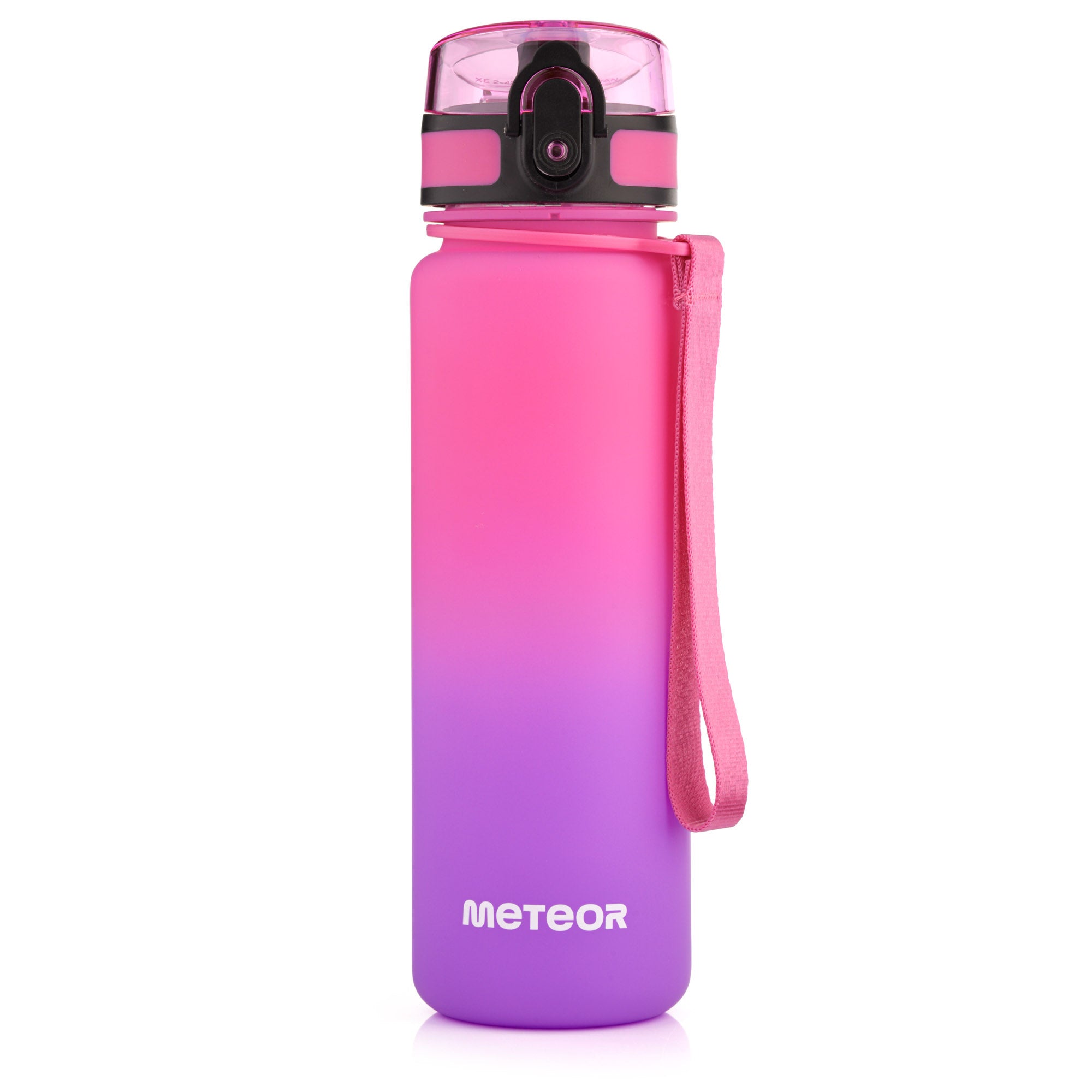 Sporta ūdens pudele Meteor 500 ml rozā/violeta