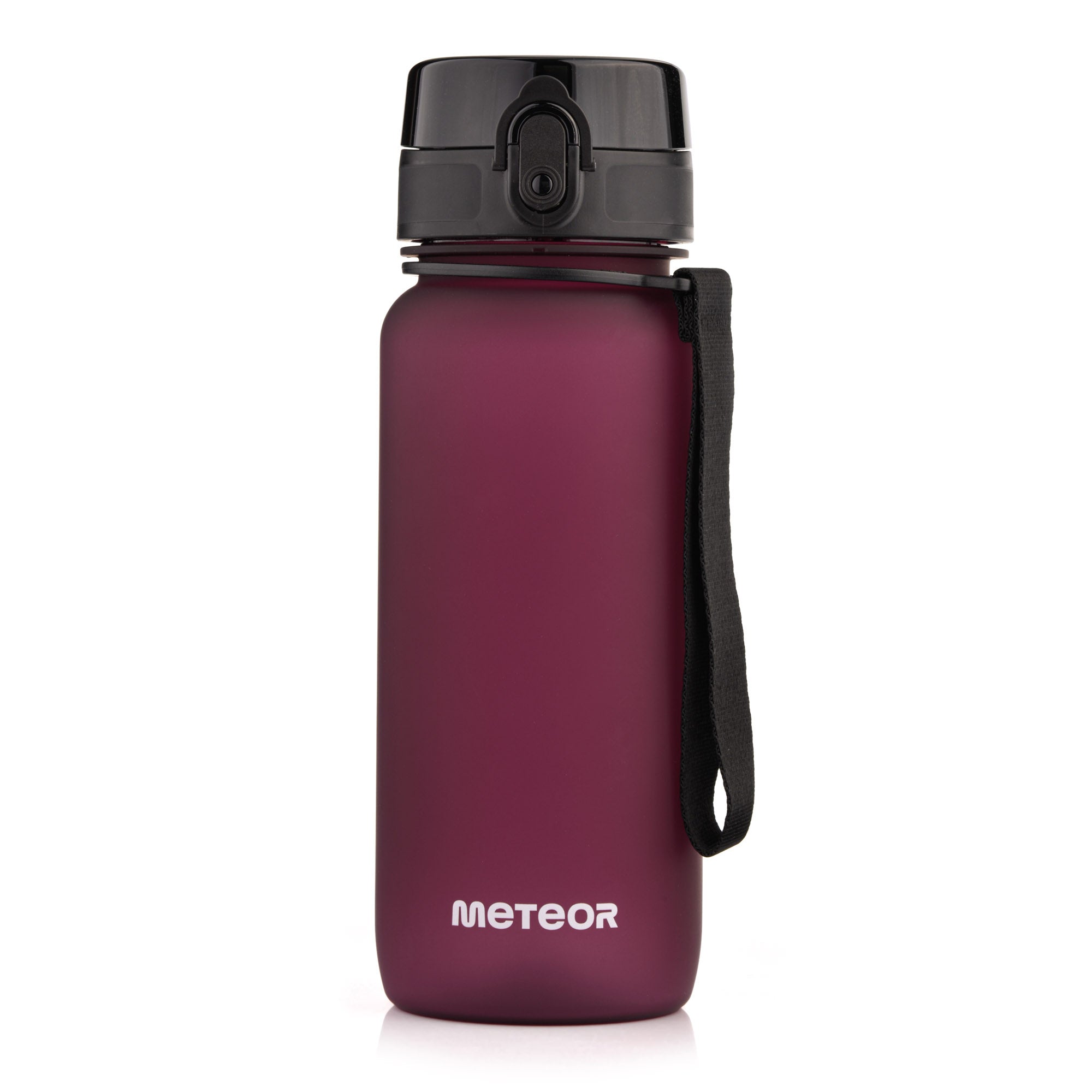 Sporta ūdens pudele Meteor 650 ml bordo krāsā