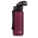Sporta ūdens pudele Meteor 650 ml bordo krāsā