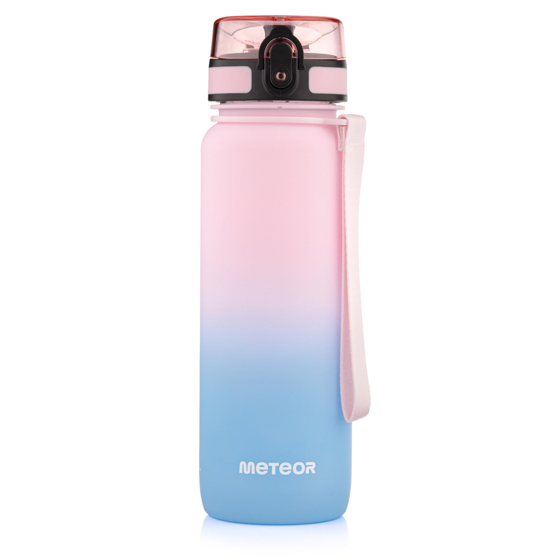 Sporta ūdens pudele Meteor 800 ml zila/rozā