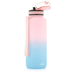 Ūdens pudele Sports water bottle Meteor 1500 ml pink/blue