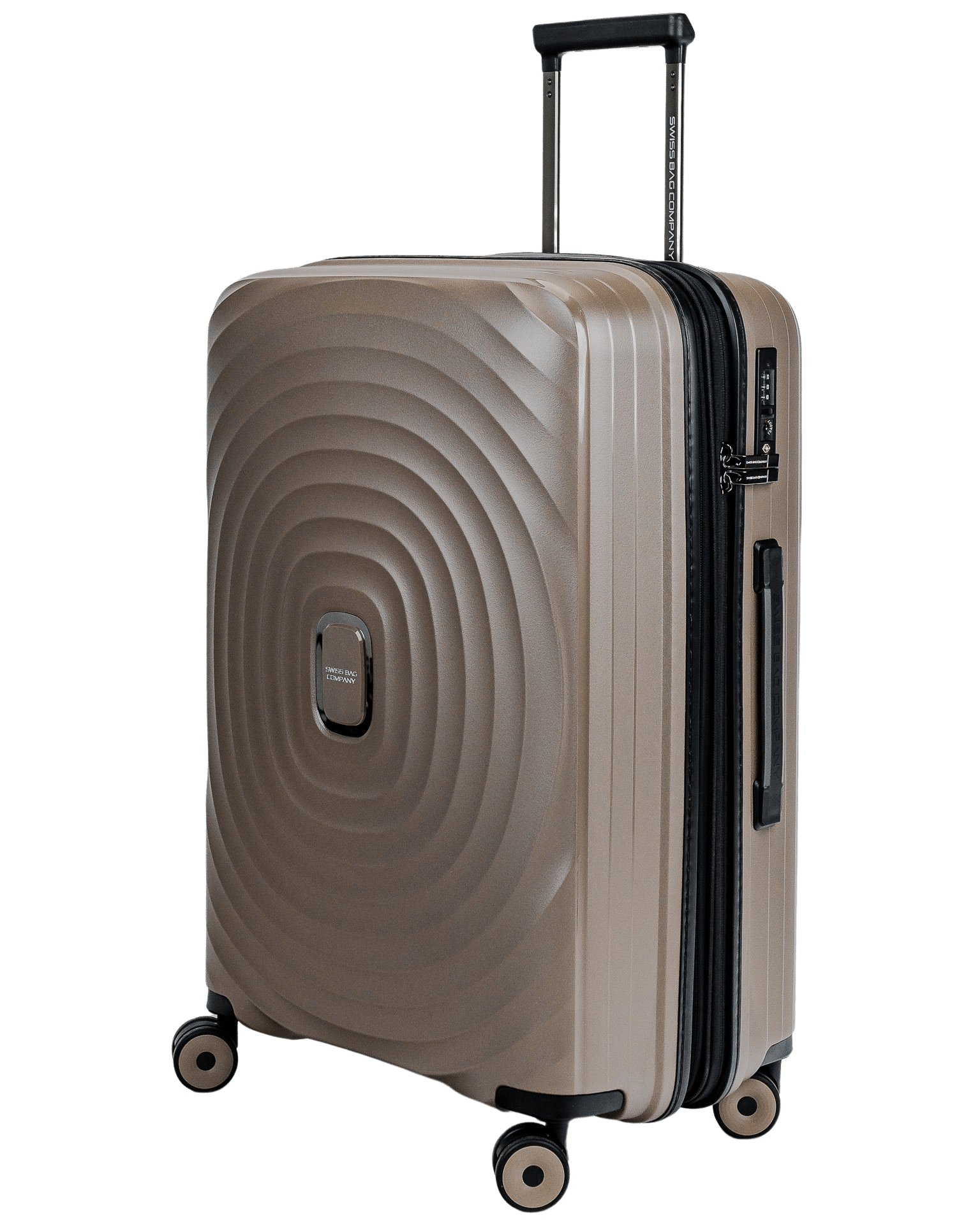 SwissBags Echo vidēja izmēra soma 67 cm šampanieša krāsā
