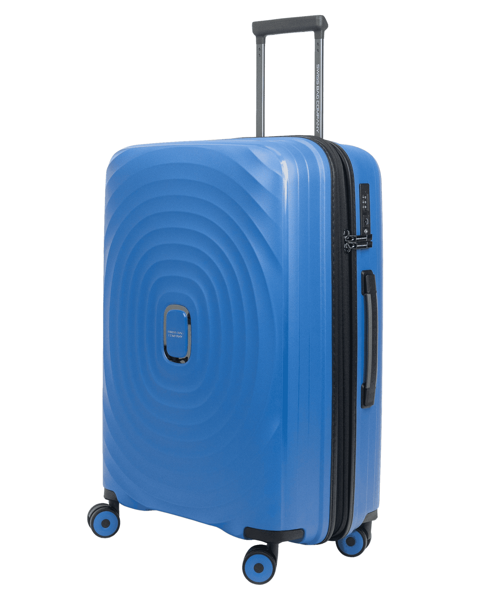 SwissBags Echo vidēja izmēra soma 67 cm okeāna zilā krāsā