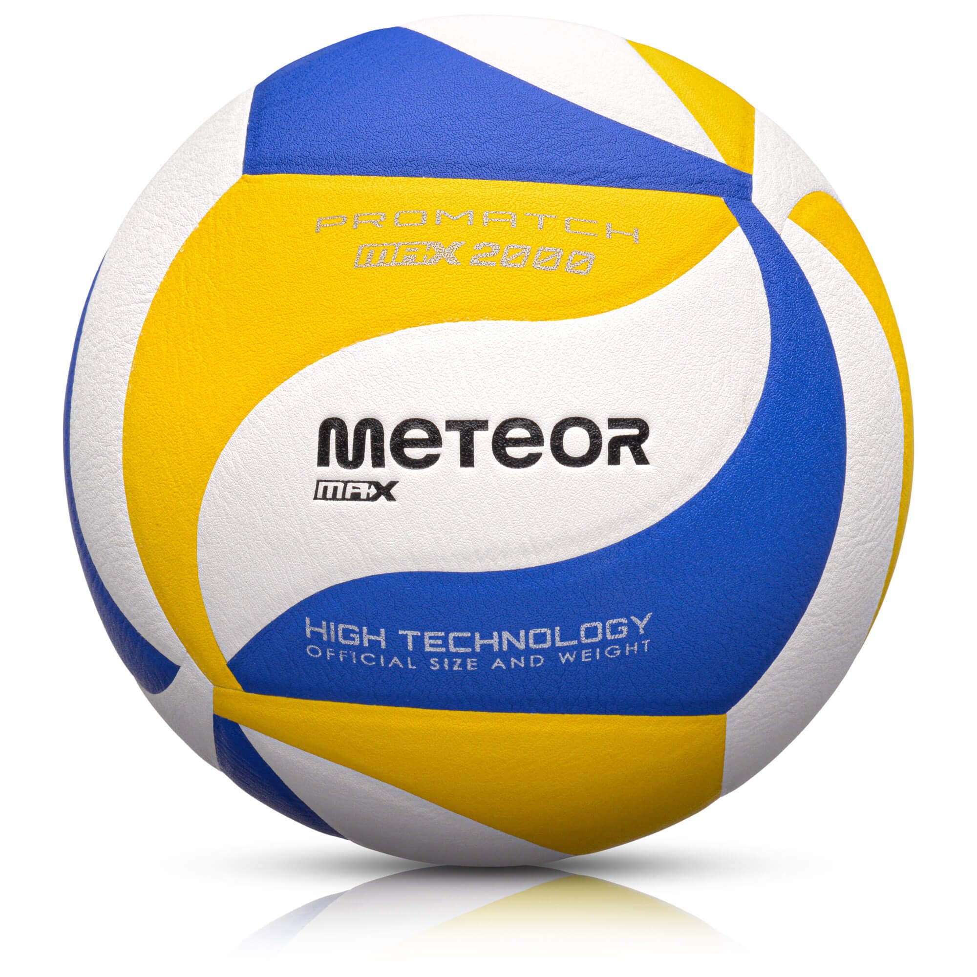 Volejbola bumba Meteor Max 2000 blue/yellow/white