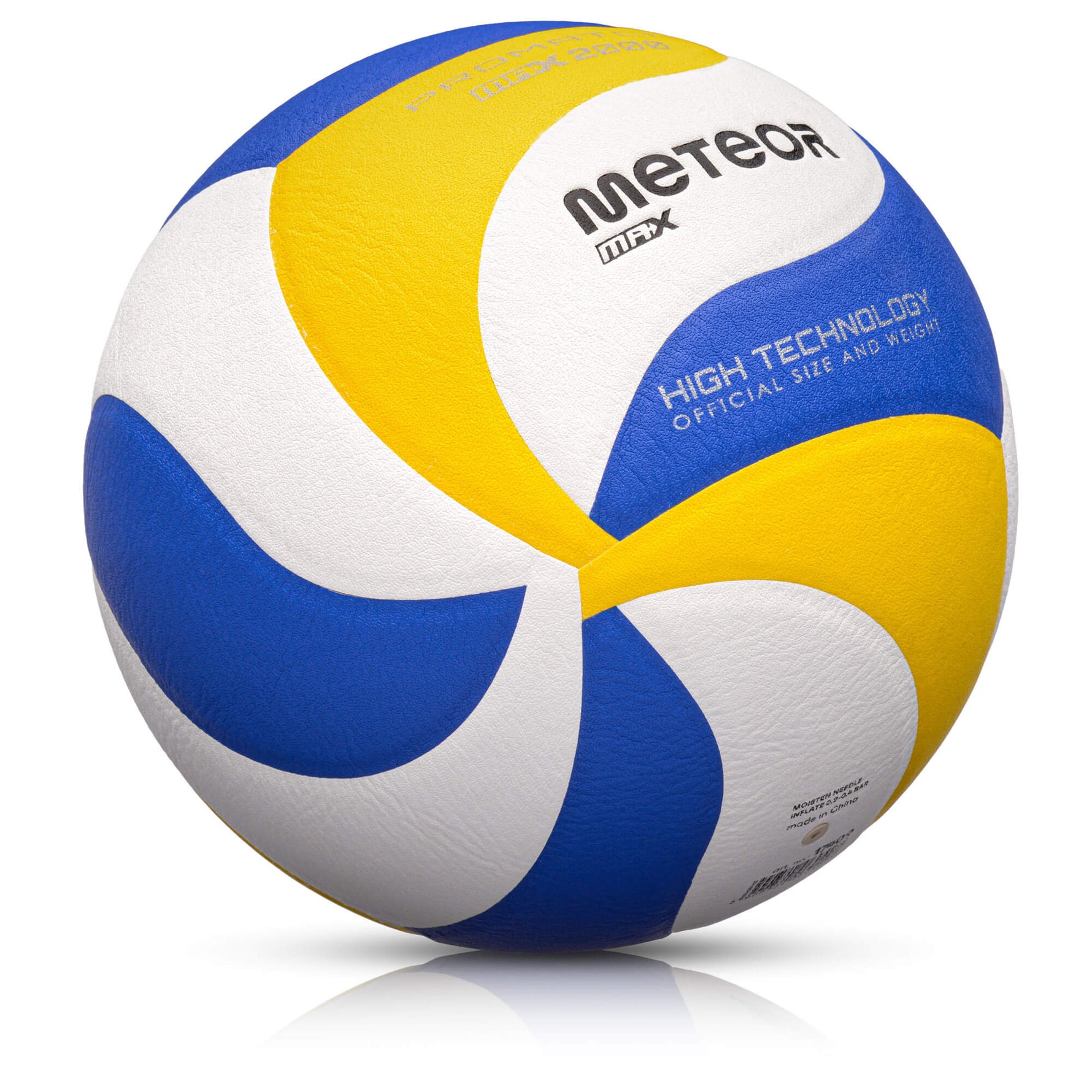 Volejbola bumba Meteor Max 2000 blue/yellow/white