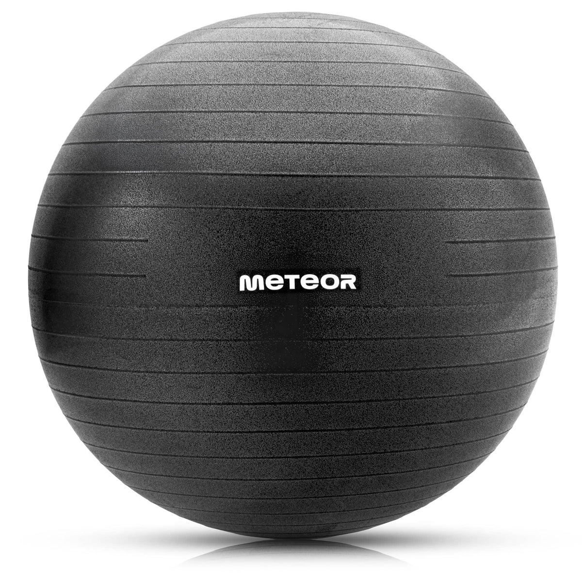 Fitnesa bumba Meteor 65 cm melna