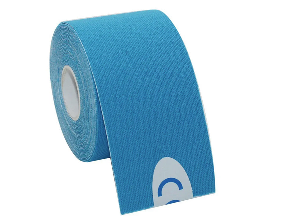 Kinezioloģiskā lente tejpy tejp plāksteri kinesioteiping sports pro 5m Blue
