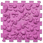 Masāžas ortopēdiskais paklājiņš "Puzzle Mix" Sēnes 1 modulis