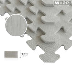 TATAMIX EVA paklāju komplekts W12P ar koka rakstu — 4 gab.