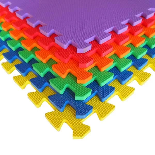 TATAMIX fitnesa tatami EK10C, 61 × 61 × 1 cm — 6 gab. komplekts