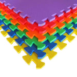 TATAMIX fitnesa tatami EK10C, 61 × 61 × 1 cm — 6 gab. komplekts