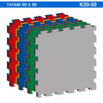 TATAMIX XPE tatami K20-50, 50 × 50 × 2 cm — 8 gab.