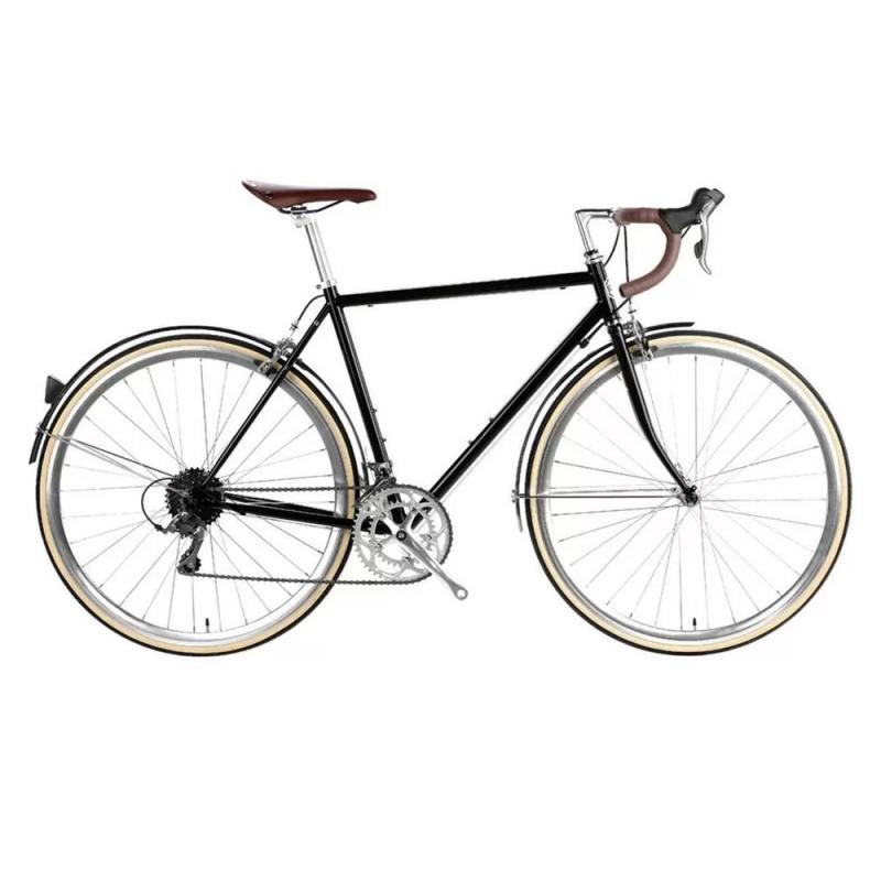 Velosipēds 6KU TROY, Del Rey Black, 28", melns (S)