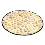Masāžas paklājiņš “Dabīgie oļi” d 44 cm