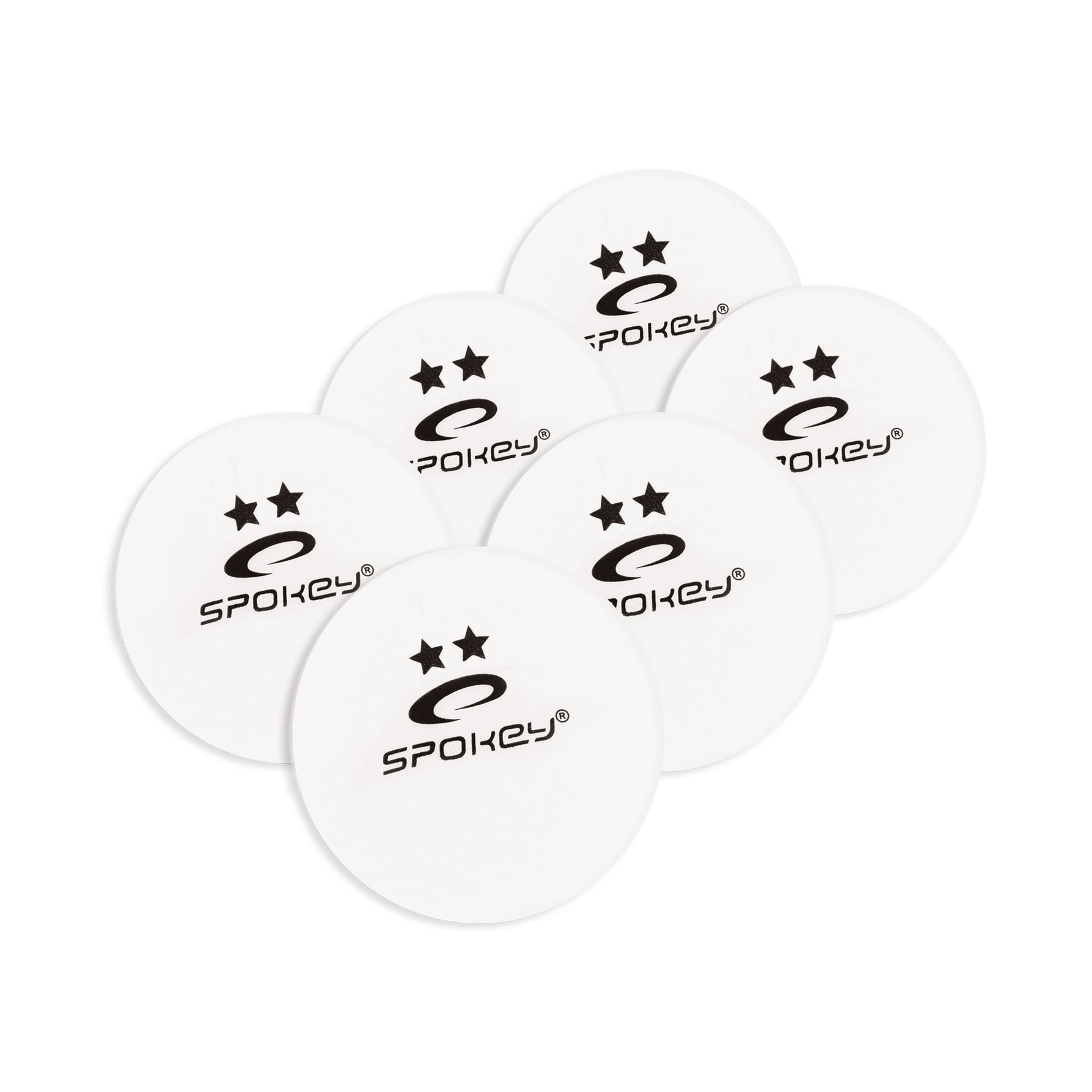 Galda tenisa bumbiņas white Spokey SKILLED 2