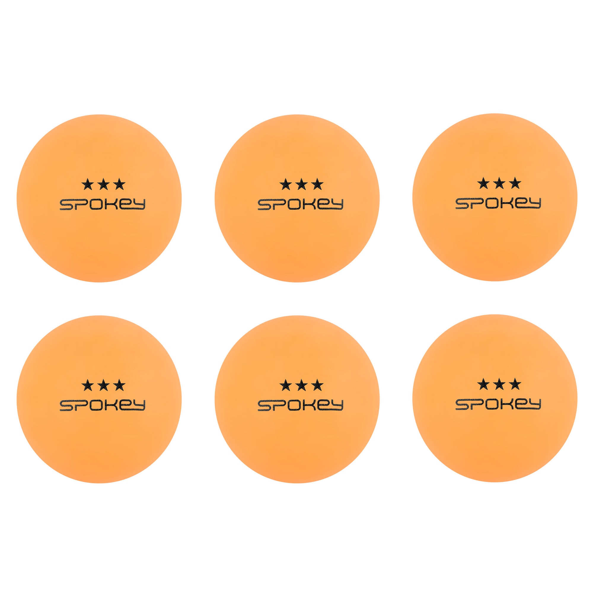 Galda tenisa bumbiņas orange Spokey SPECIAL 3 *  (6 gab.)