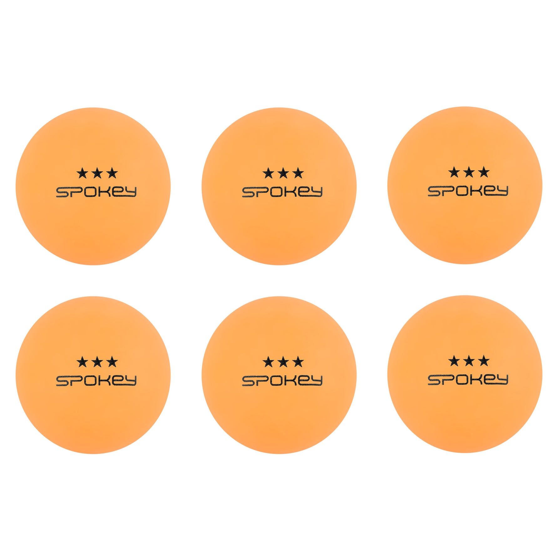 Galda tenisa bumbiņas orange Spokey SPECIAL 3 *  (6 gab.)