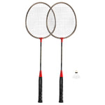 Badmintona komplekts: 2 rackets + shuttlecock + cover Spokey BADMNSET1