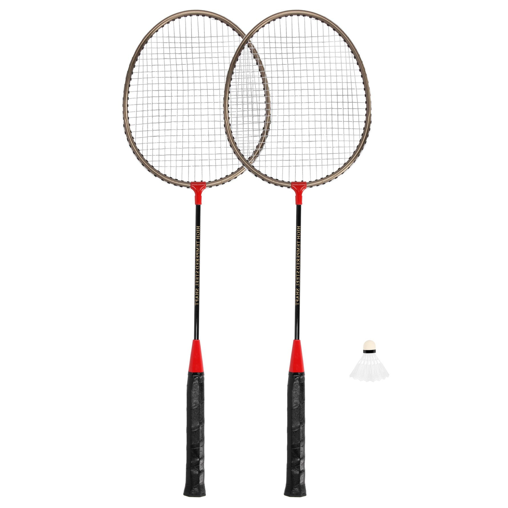 Badmintona komplekts: 2 rackets + shuttlecock + cover Spokey BADMNSET1