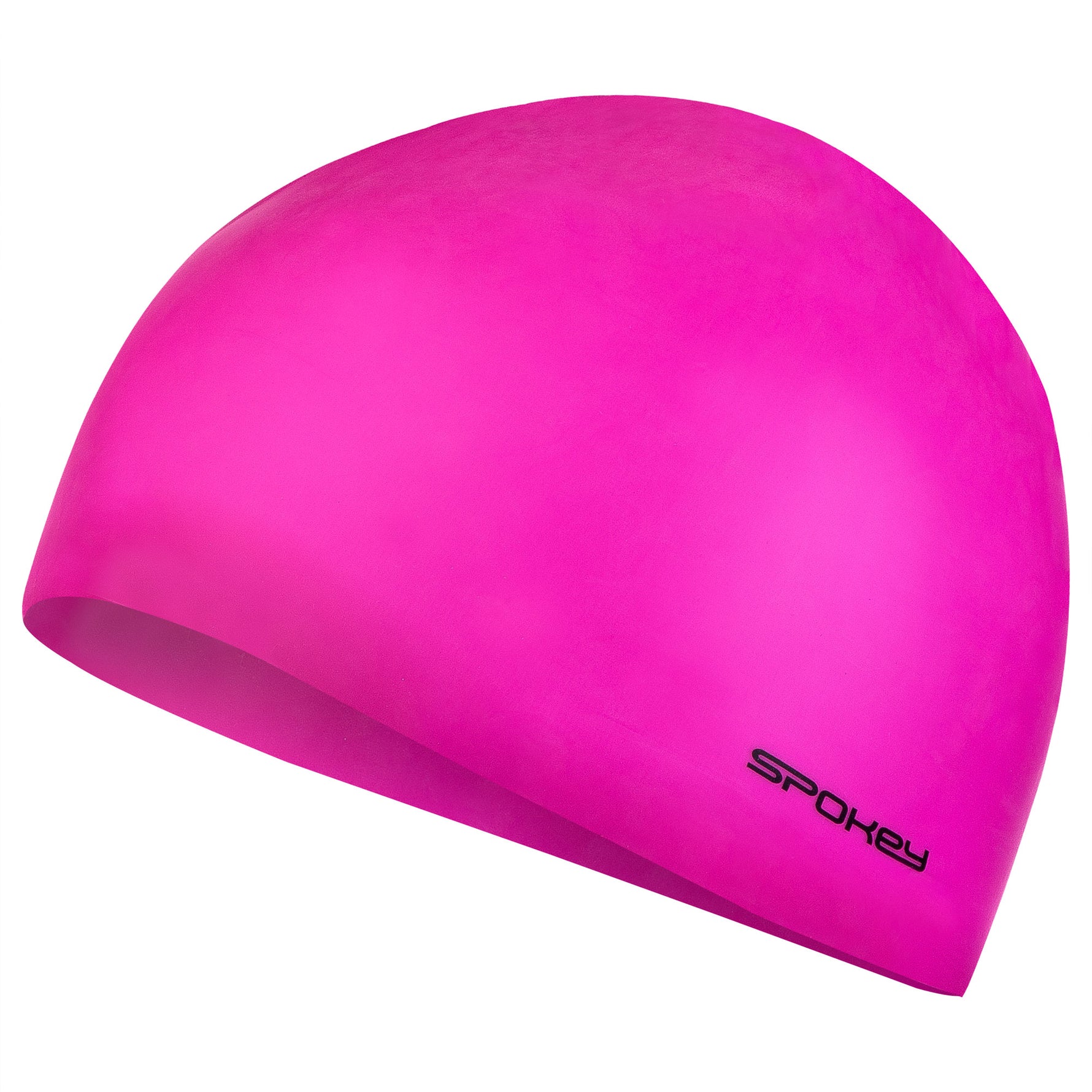 Silicone swimming cap pink Spokey SUMMER CUP