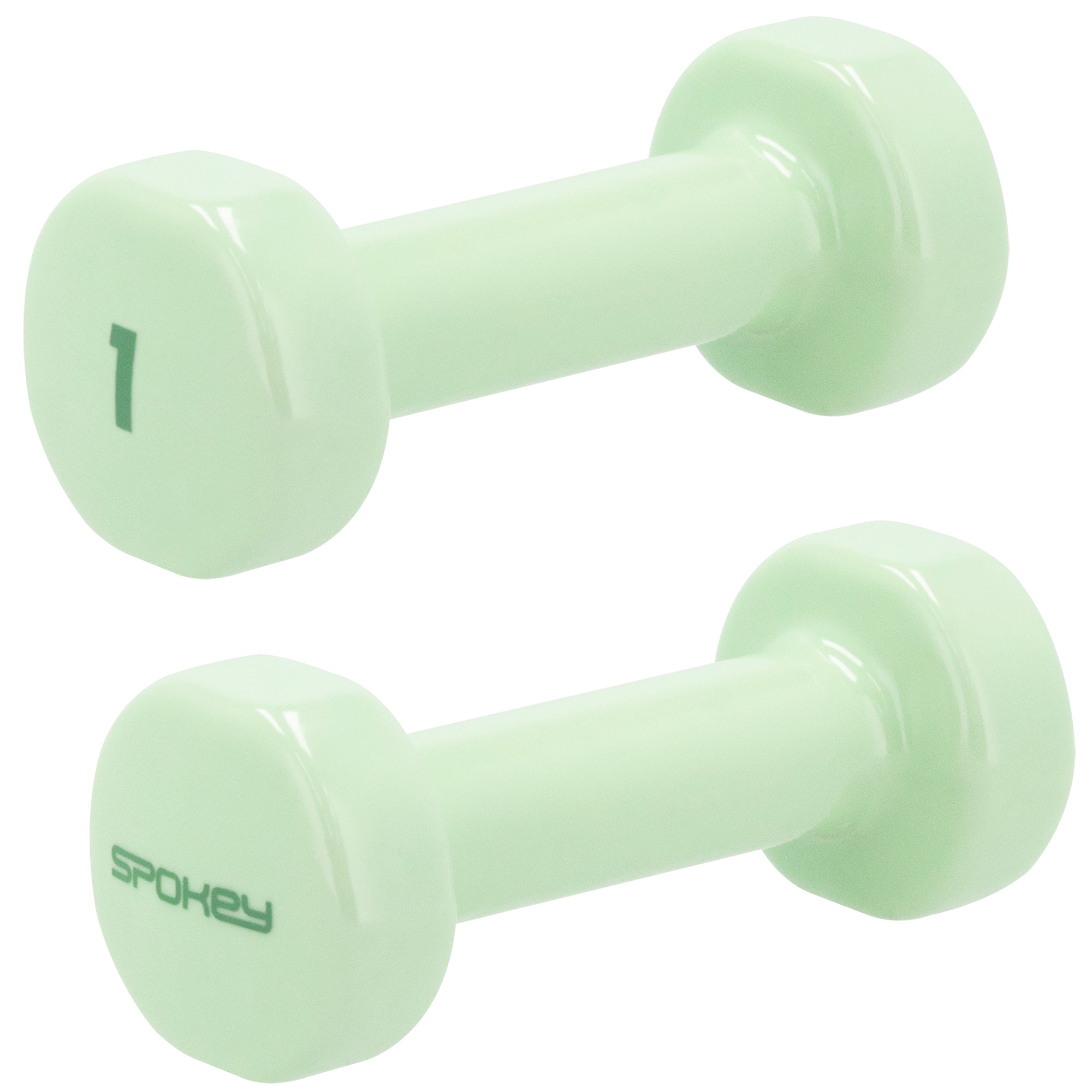 Spokey SHAPE vinila hanteļu komplekts 2x 1 kg
