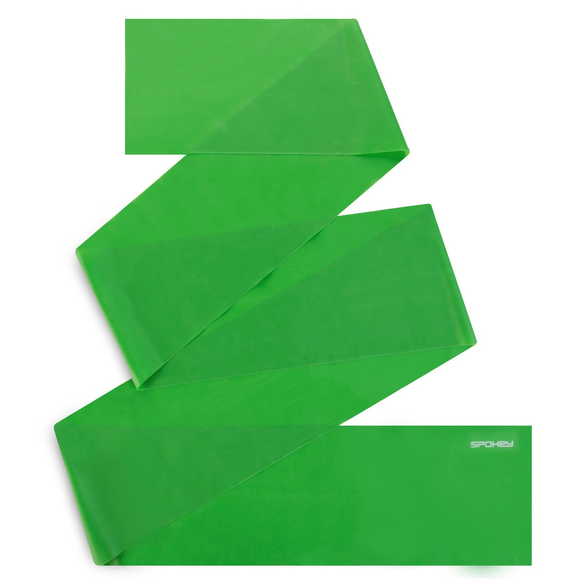 Pretestības gumija Medium 200 x 15 cm green Spokey RIBBON II