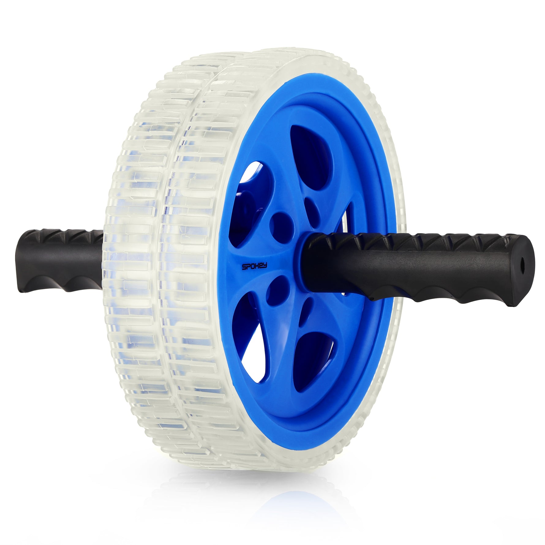 AbWheel blue black Spokey TWIN II