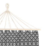 Hammock 200 x 100 cm bk/wt Spokey ZUNI