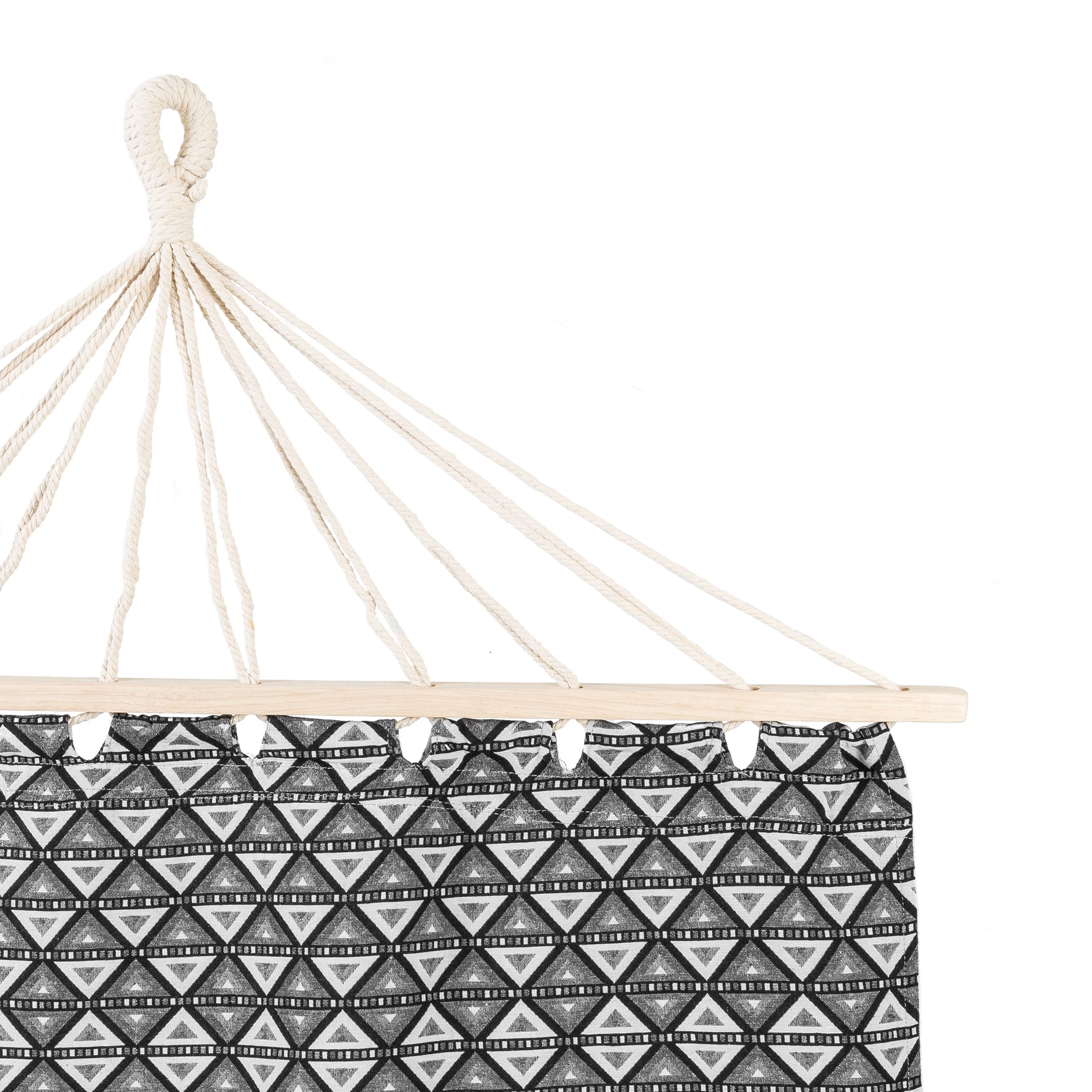 Hammock 200 x 100 cm bk/wt Spokey ZUNI