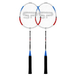 Badminton set: 2 rackets + cover Spokey FIT ONE II