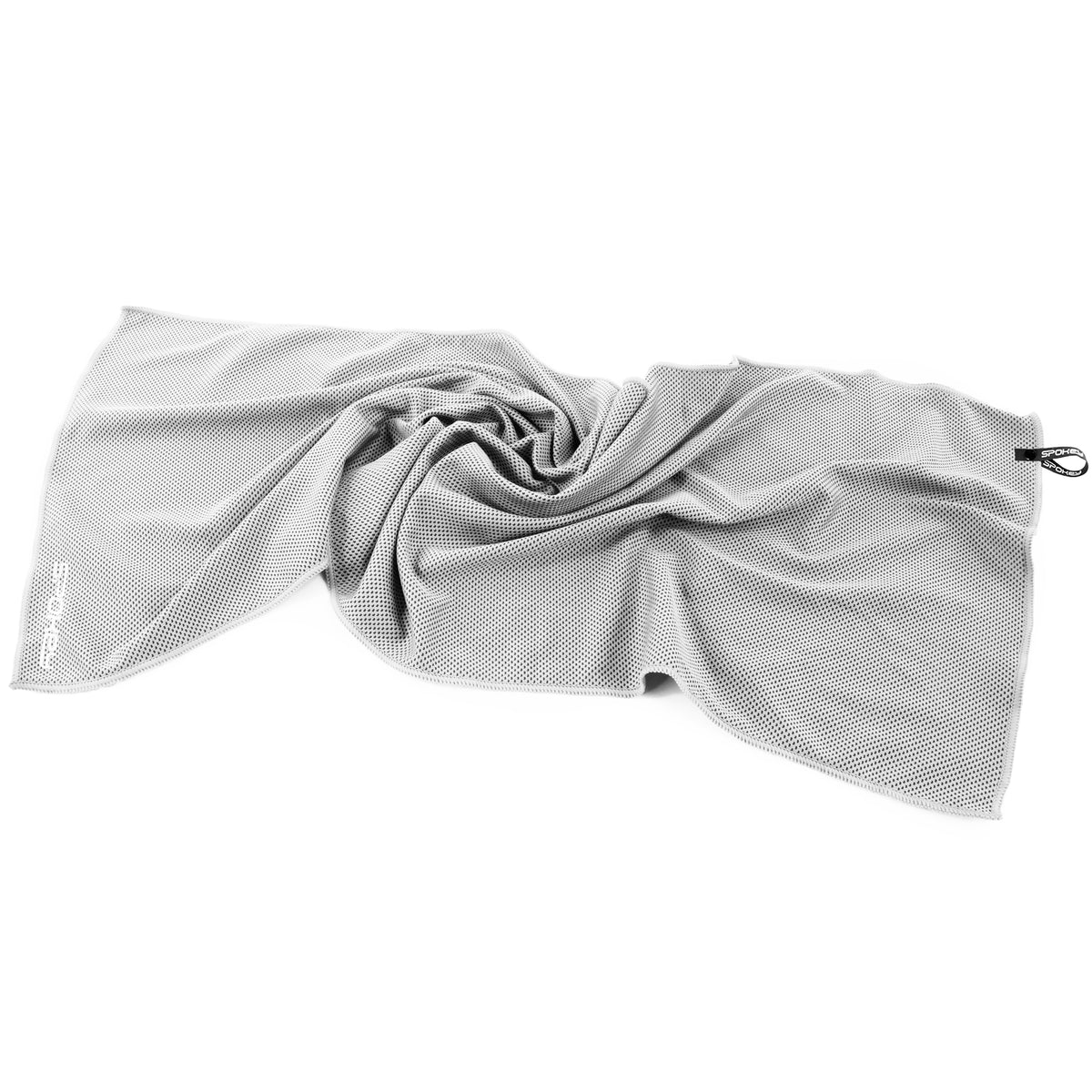 Atvēsinošs sporta dvielis Spokey COSMO, 31 × 84 cm, pelēks